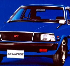 1979 Toyota Sprinter Service And Repair Manual