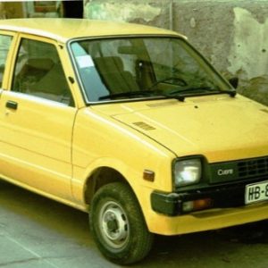 1982 Daihatsu Cuore (1st gen) Service And Repair Manual