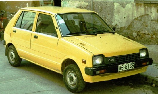 1982 Daihatsu Cuore (1st gen) Service And Repair Manual