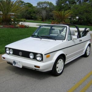 1987 Volkswagen Golf I Cabrio (A1 Typ 17) Service And Repair Manual
