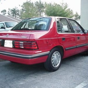 1990 Plymouth Sundance Service And Repair Manual