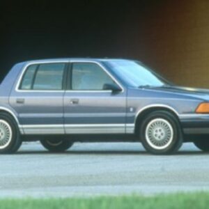 1991 Plymouth Acclaim Service And Repair Manual