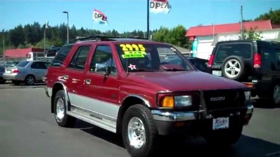 1991 Isuzu Amigo Service And Repair Manual