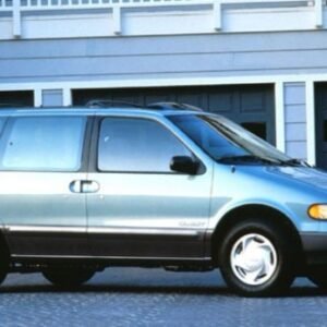 1993 Nissan Quest Service And Repair Manual