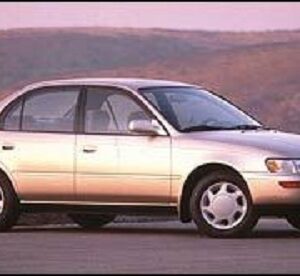 1996 Toyota Corolla Service And Repair Manual