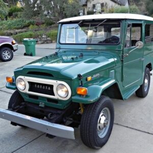 1972 Toyota Land Cruiser FJ-40 Service And Repair Manual