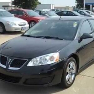 2010 Pontiac G6 Service And Repair Manual