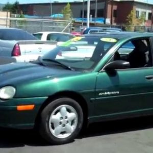 1998 Plymouth Neon Service And Repair Manual