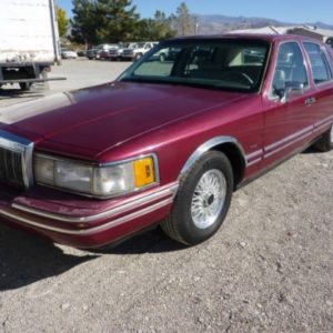 1991 lincoln Town Car Service And Repair Manual