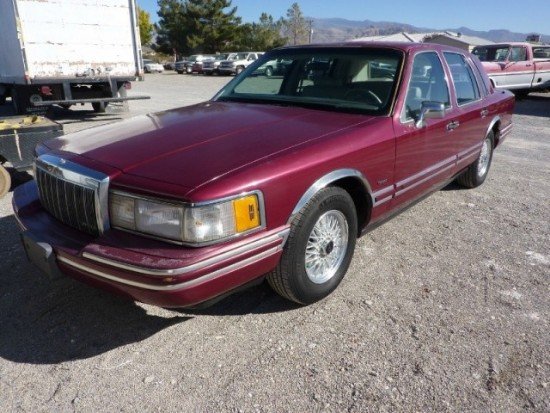 1991 lincoln Town Car Service And Repair Manual