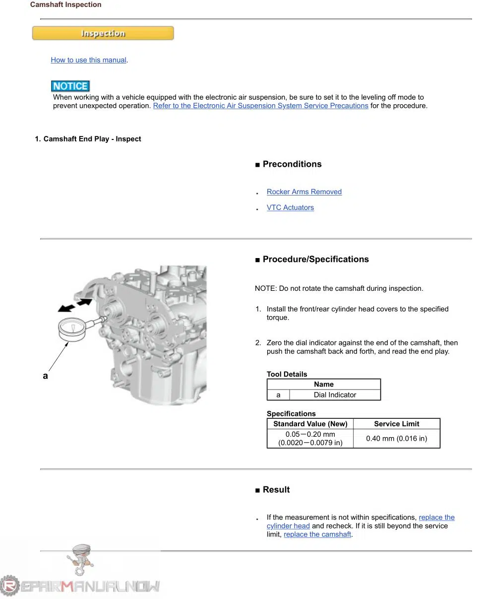 acura service manuals