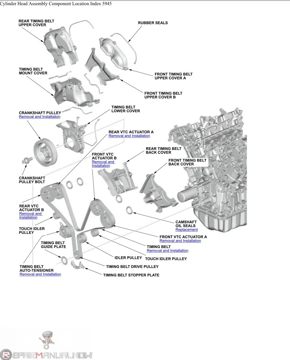 acura workshop manuals