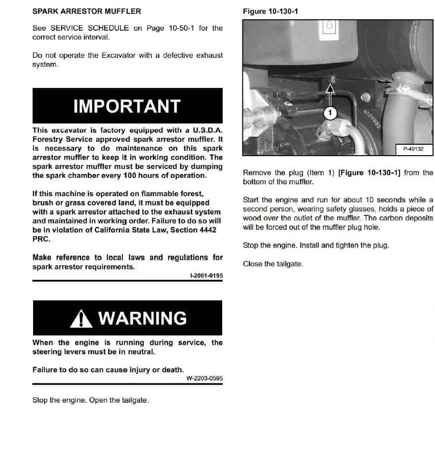 Bobcat SB200 Snowblower 54 Inch SN 713500101-UP Service Manual