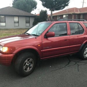 2001 Holden Frontera Service and Repair Manual