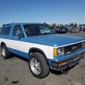 1983-1989 GMC S-15 Jimmy Service and Repair Manual