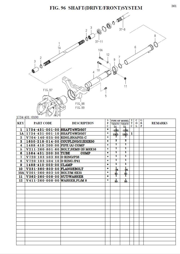 Zetor Tractor 5011 6011 6045 7011 7045 Parts Catalog
